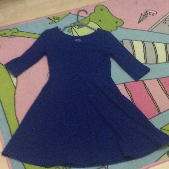 Navy Blue Dress - Picture 2 of 3